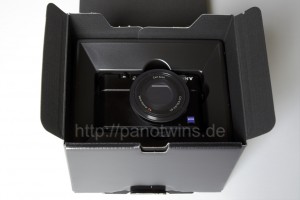 Sony Cyber-shot DSC-RX100 Box Open Camera