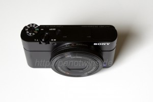 Sony Cyber-shot DSC-RX100 Top