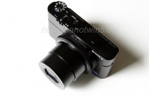 Sony Cyber-shot DSC-RX100 Lens Extended