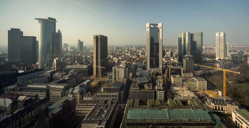 Skyline of Frankfurt am Main (March 2014)
