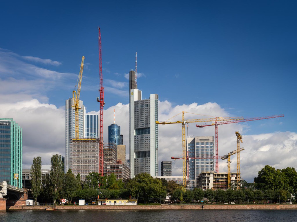 Skyline of Frankfurt am Main (August 2014)
