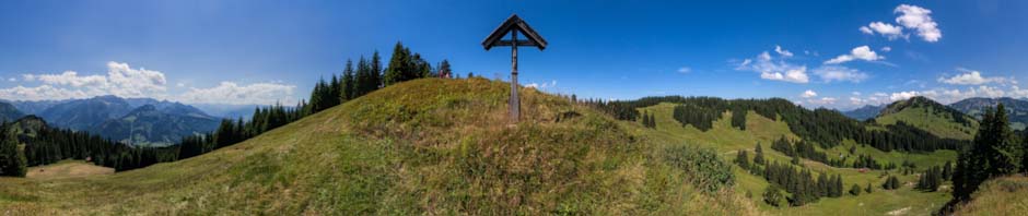 Baoleskopf Viewpoint near the Summit Cross
