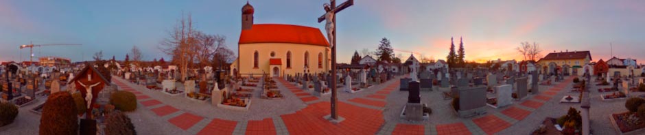 Friedhof Nantwein at Dawn