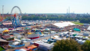 Oktoberfest Tilt-Shift Effect @ 24mm