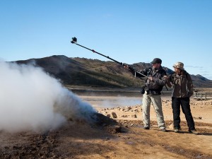 Shooting a horizontal pole panorama