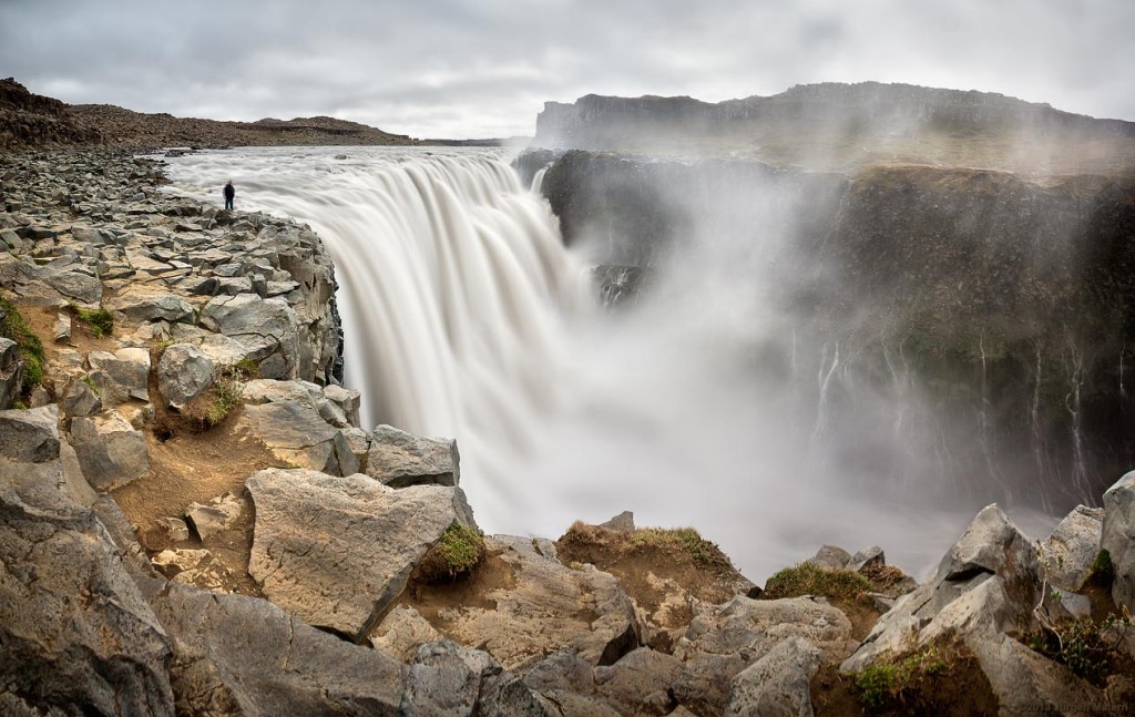 Long exposure at Dettifoss