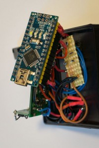 Arduino Nano, radio receiver, cables