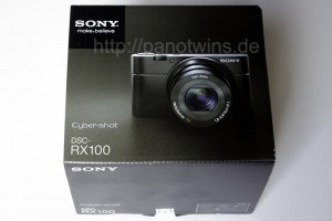 Sony Cyber-shot DSC-RX100 Box