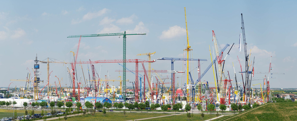 Bauma 2007 Crane Forest