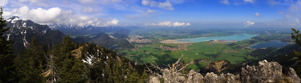 Forggensee seen from Tegelberg