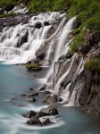 Long time exposure (13 sec) of Hraunfossar