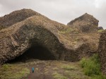 Basalt formation at Hljóðaklettar