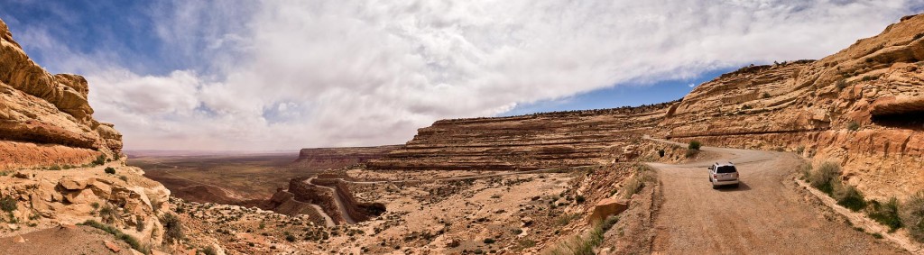 Panorama at Moki Dugway