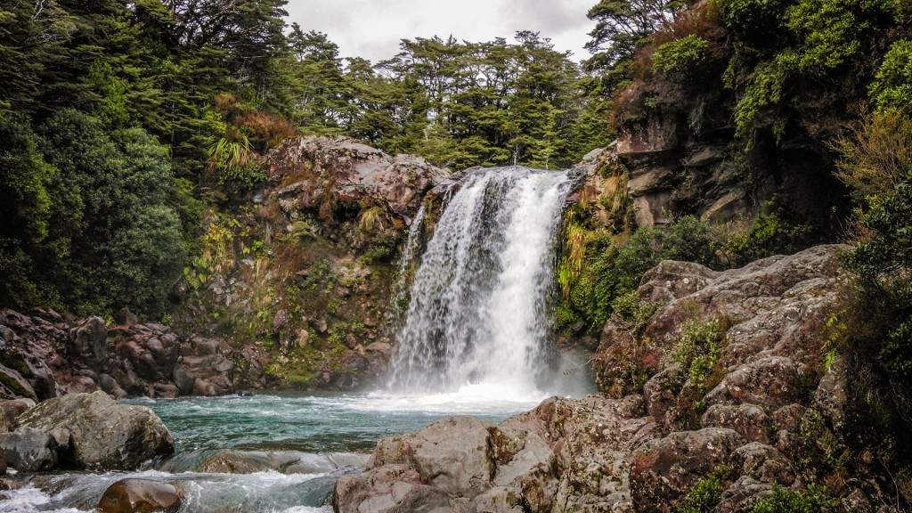 Tawhai Falls in Tongariro National Park