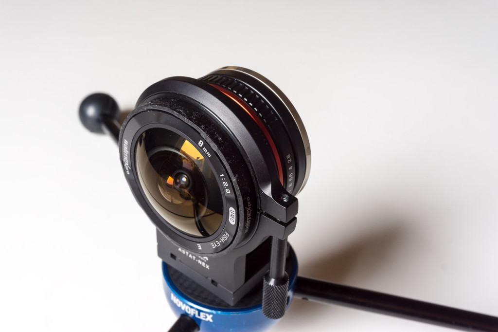 Walimex 8mm on ASTAT-NEX Lens