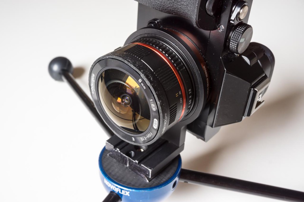 Walimex 8mm on ASTAT-NEX Reverse Front Camera