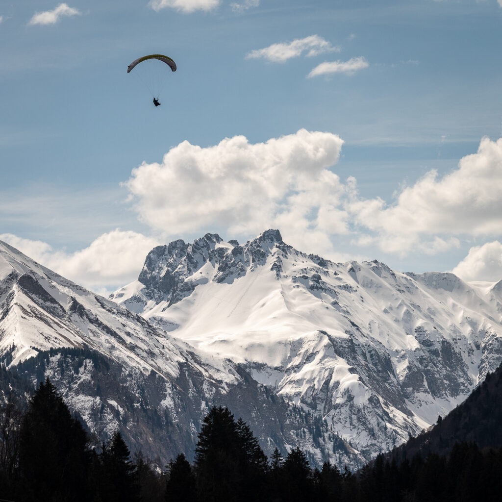 Snowy mountains